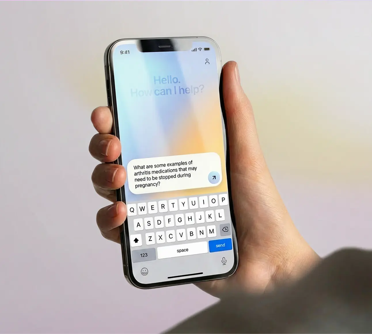 CLARA screen mockup