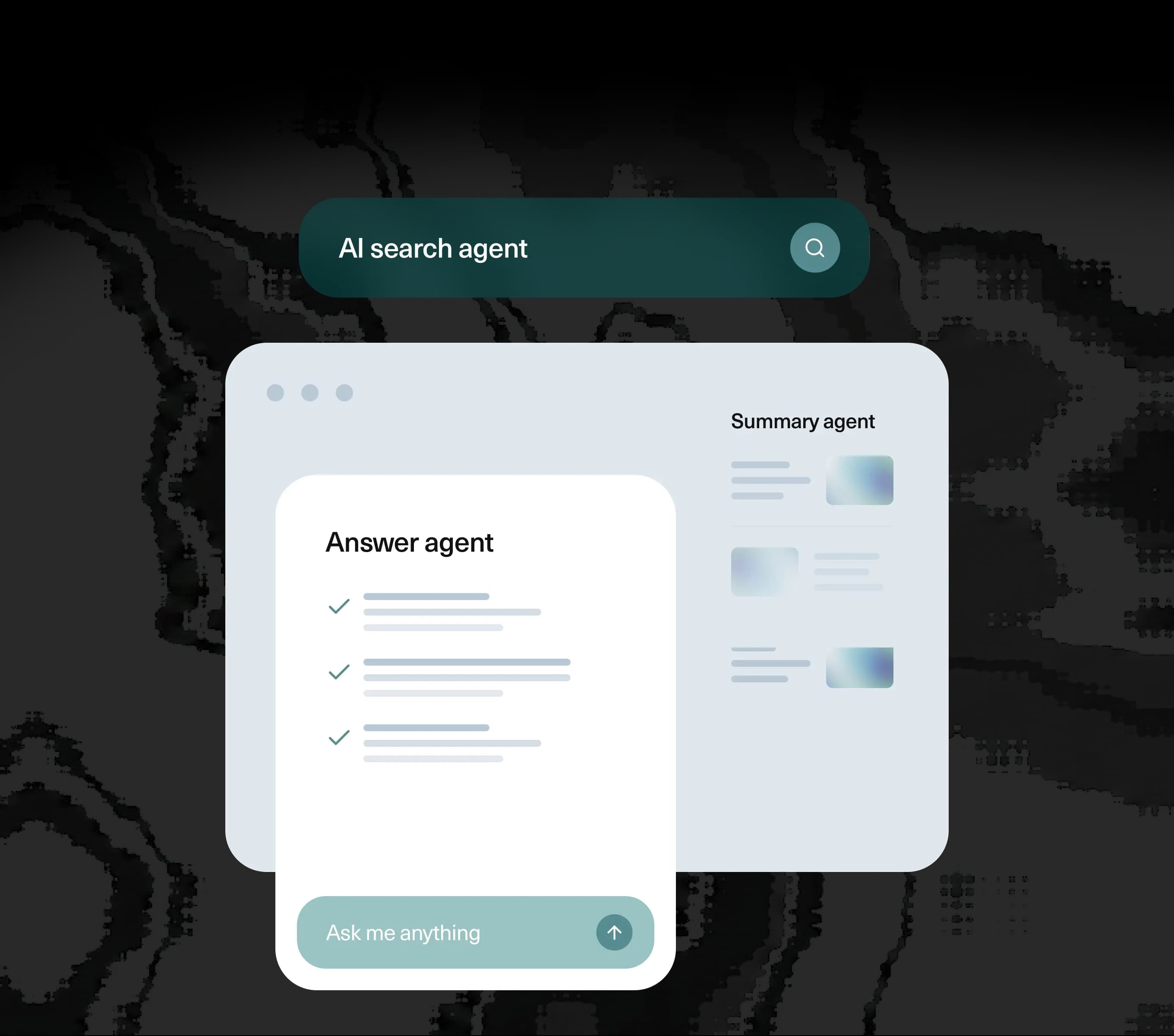 AI web design feature visual