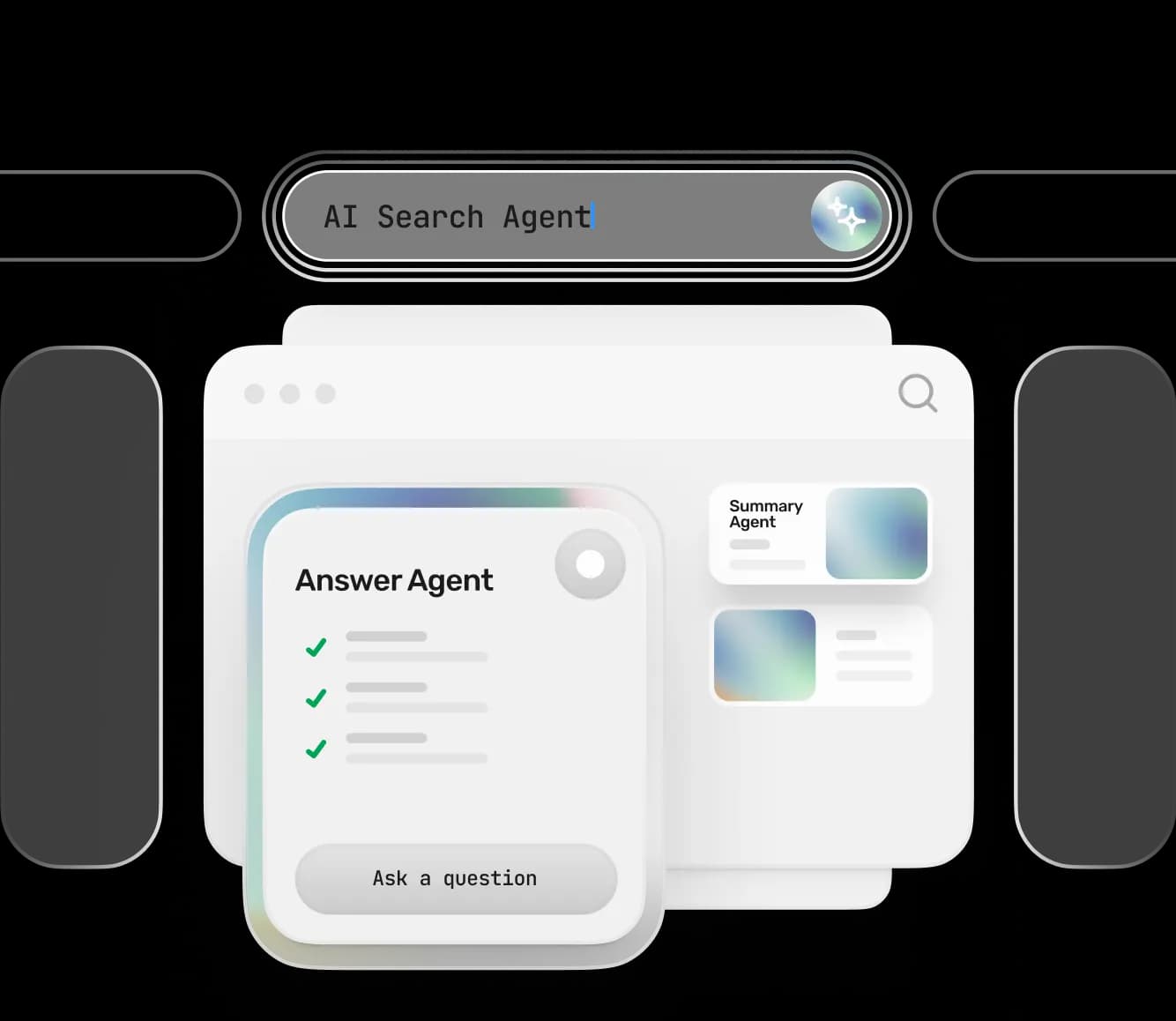 AI web design feature visual