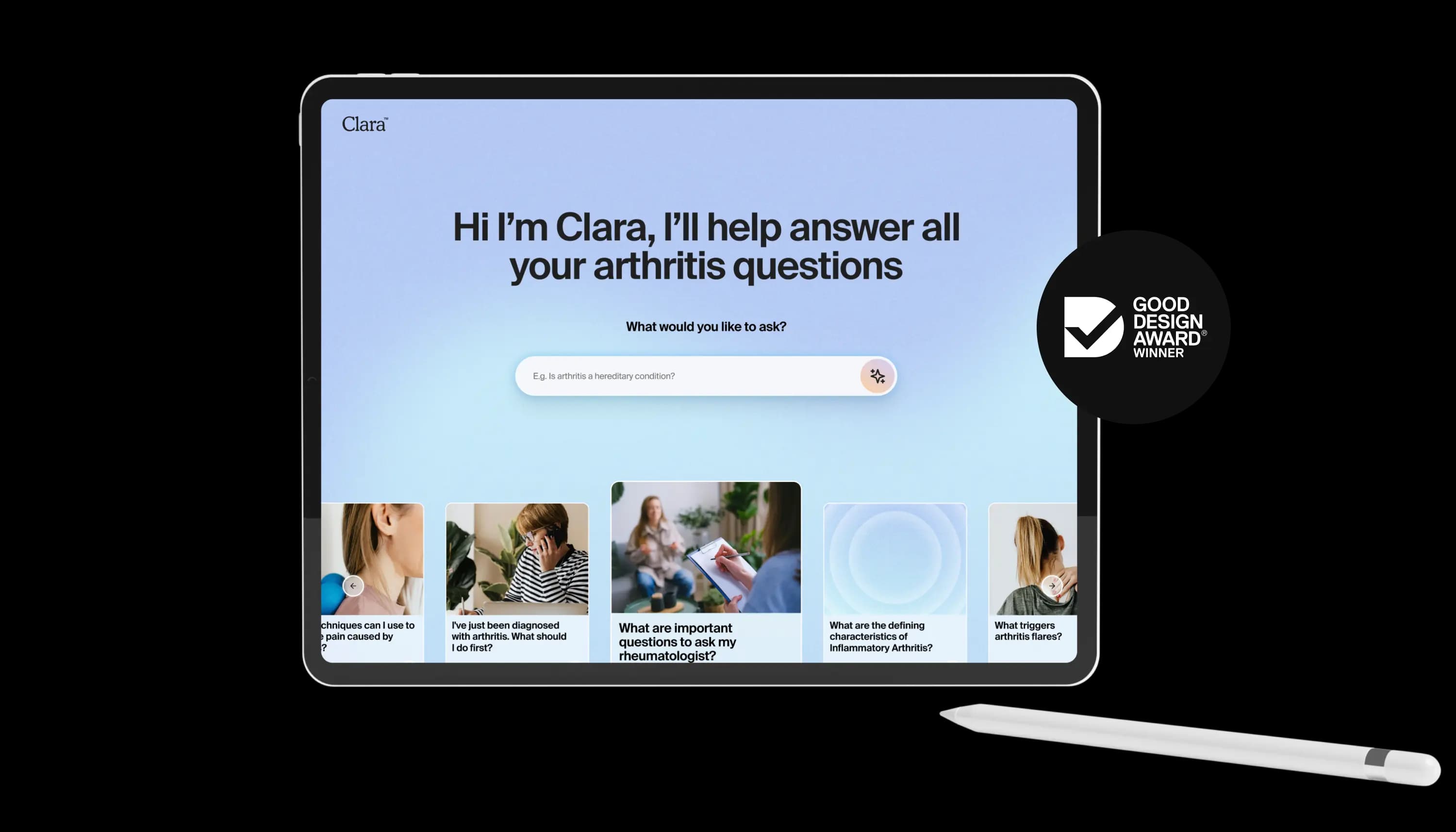 Clara, The Arthritis Movement