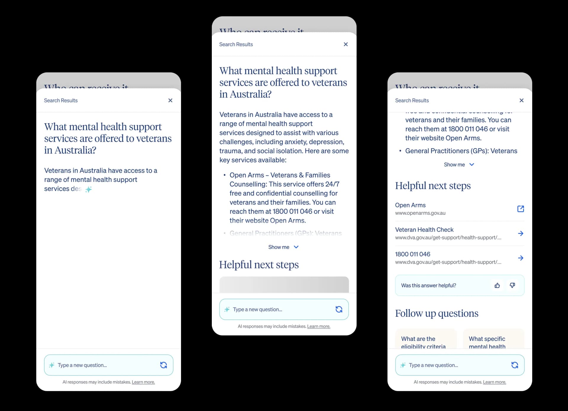 Department of Veterans' Affairs