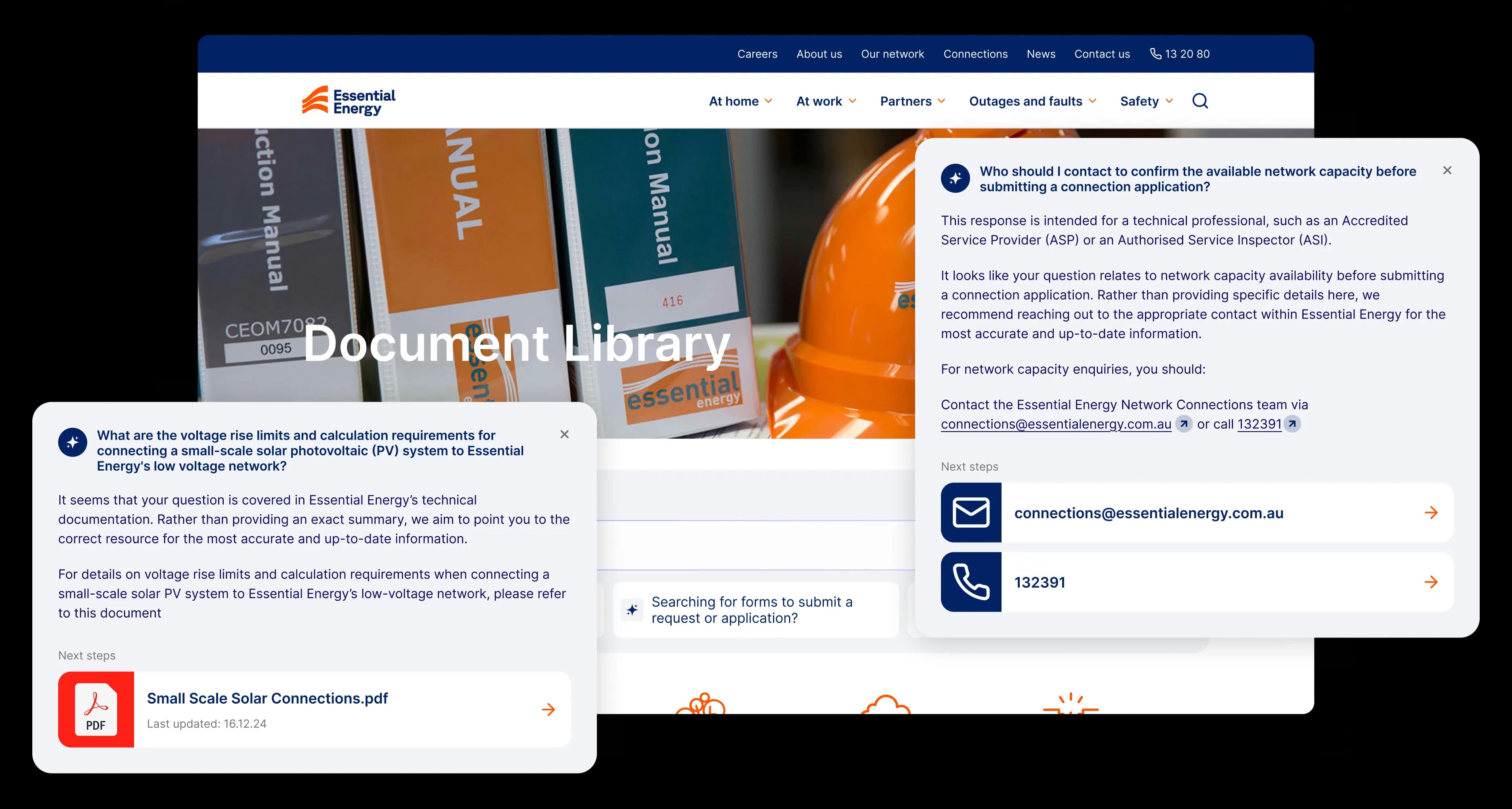 Essential Energy platform